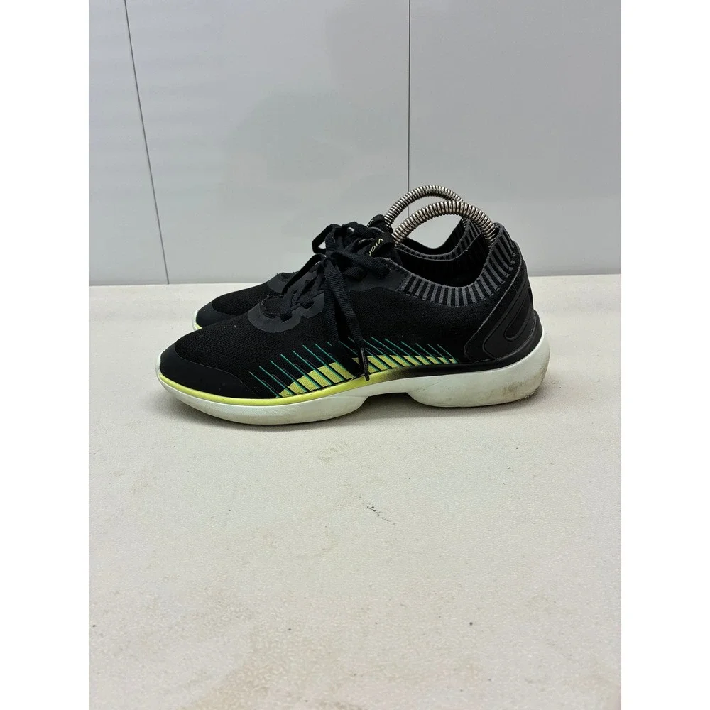 Vionic Embolden Womens Sneakers Black Yellow Teal Athletic Walking Shoes 7.5